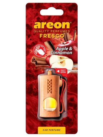 خوشبو کننده ماشین Fresco Areon رایحه Apple & Cinnamon